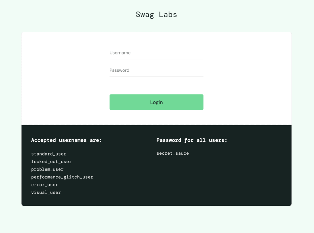 Playwright MCP Swag Shop