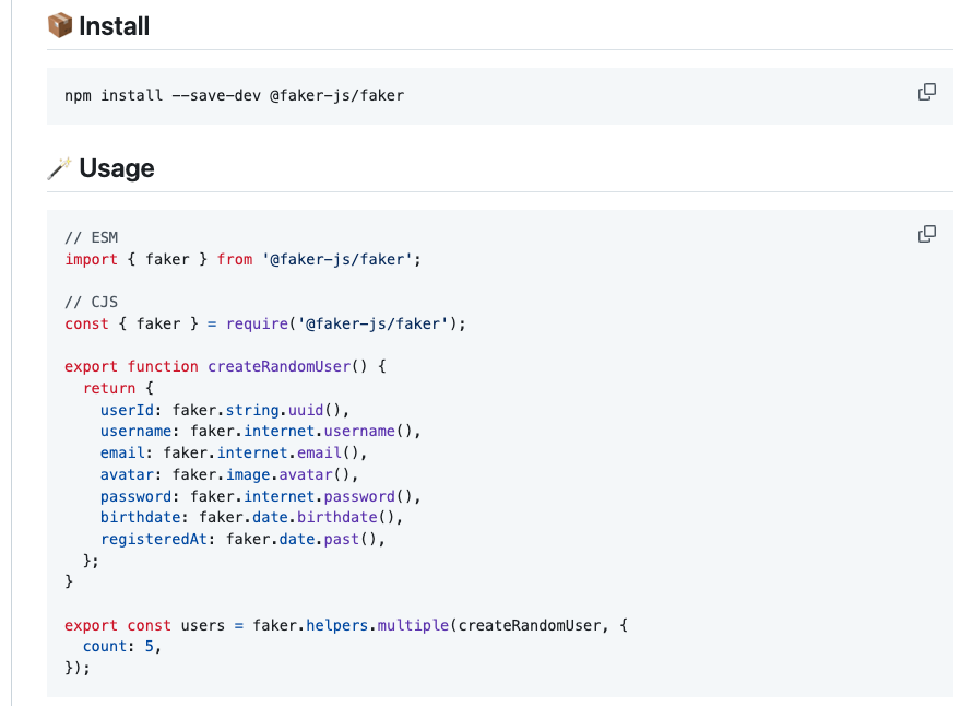playwright page object pattern faker